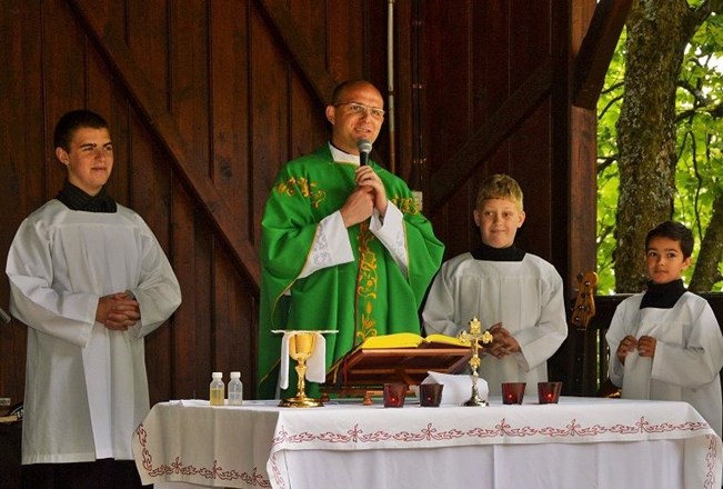 Sveta Misa na vrhu Ivančice